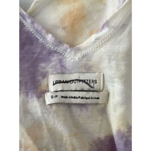 Urban Outfitters Women Sz Small Pastel Tie Dye Tomorrow V-Back Muscle Tank Top - Picture 7 of 9